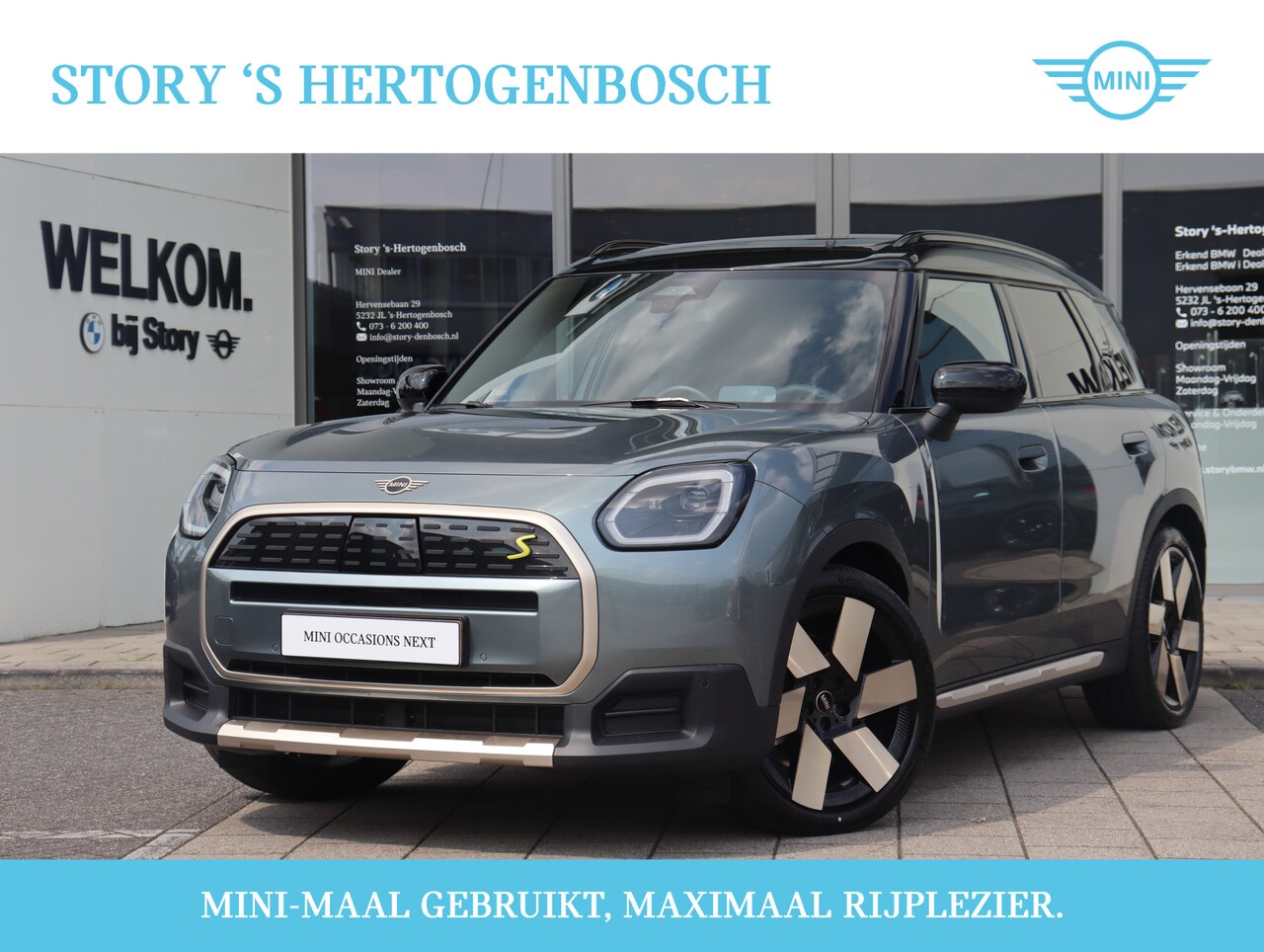 MINI Countryman - SE ALL4 / Favoured / Pakket M / 20 inch / Head Up Display / Stuurwielverwarming / Stoelver - AutoWereld.nl