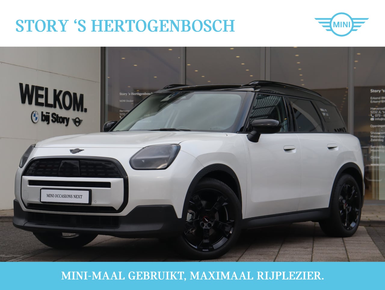 MINI Countryman - E / Classic / Pakket XS / 17" Profile Aero Spoke grey - AutoWereld.nl