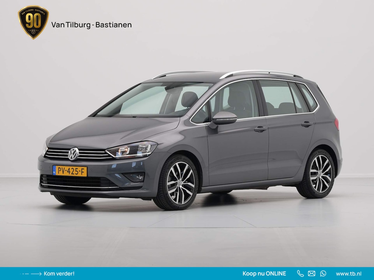 Volkswagen Golf Sportsvan - 1.4 TSI 125pk Highline Navigatie Wegkl. trekhaak Acc Pdc - AutoWereld.nl