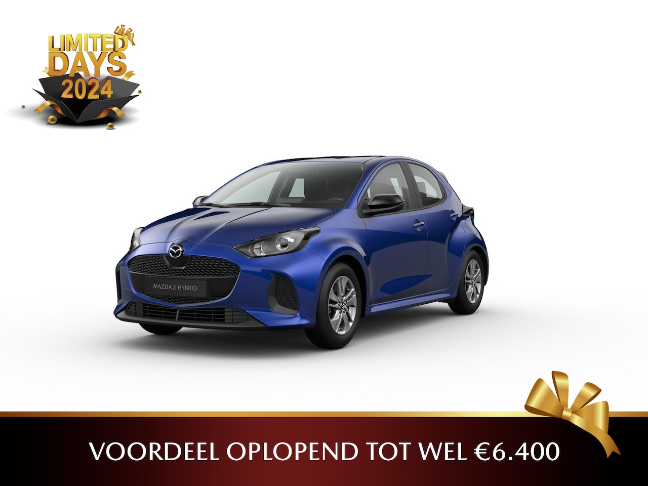 Mazda 2 Hybrid - 116 1AT Centre-Line | 15-inch lichtmetalen velgen, Silver | 6 speakers | Achteruitrijcamer - AutoWereld.nl