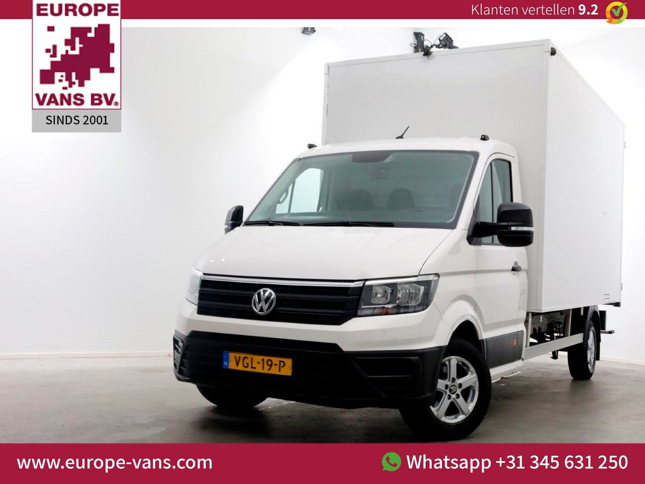 Volkswagen Crafter - 35 2.0 TDI Bakwagen met achterdeuren en zijdeur 08-2020 - AutoWereld.nl