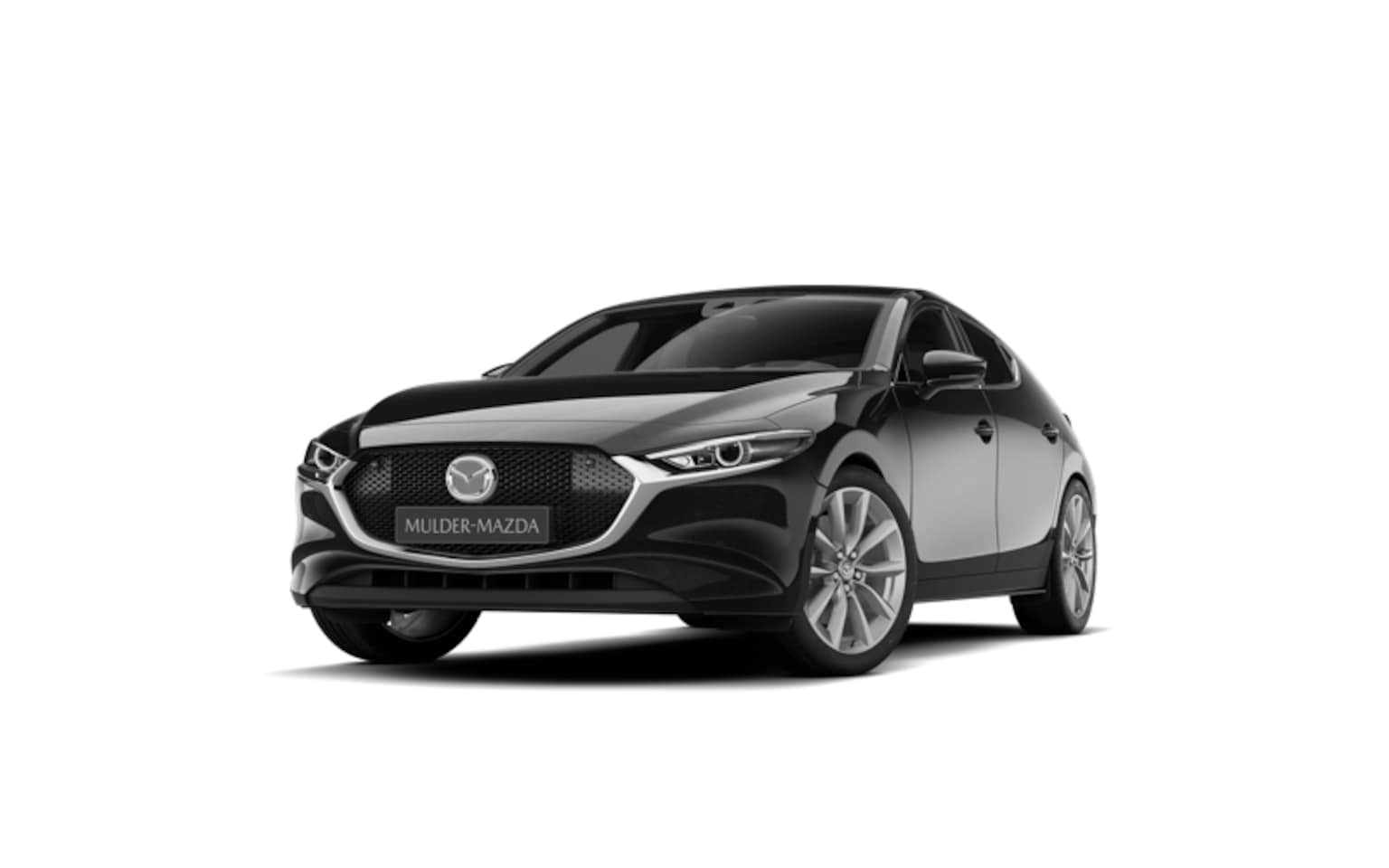 Mazda 3 - Hatchback e-Skyactiv X 186 6AT Takumi Black Comfort Pack & Sunroof Pack | 360° View Monito - AutoWereld.nl