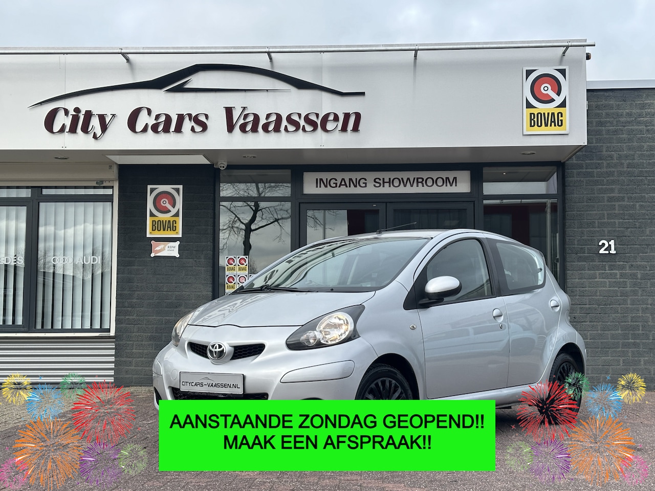 Toyota Aygo - 1.0-12V Cool 68 pk apple carplay navi airco elktr pakket 5 deurs - AutoWereld.nl