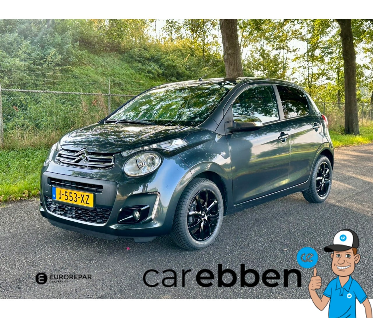 Citroën C1 - 1.0 VTi Feel | Airco | Bluetooth | Zwarte velgen | Parkeersensor | Rijklaar! - AutoWereld.nl