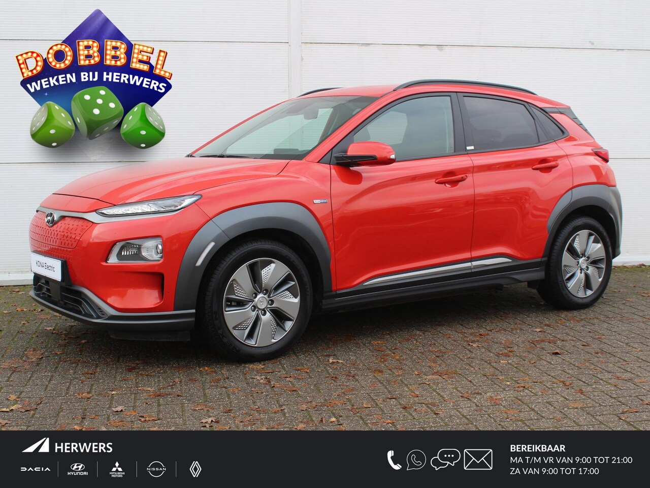 Hyundai Kona Electric - EV Fashion 64 kWh / Navigatie + Apple Carplay/Android Auto / Climate Control / Stoel- + St - AutoWereld.nl