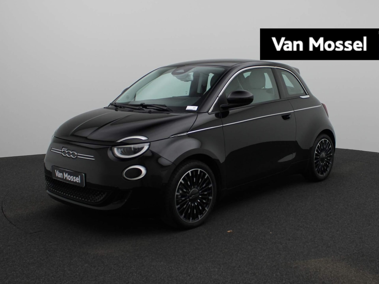 Fiat 500e - 3+1 La Prima 42 kWh | Leder | Navi | Cam | ECC | LMV | PDC | LED | - AutoWereld.nl