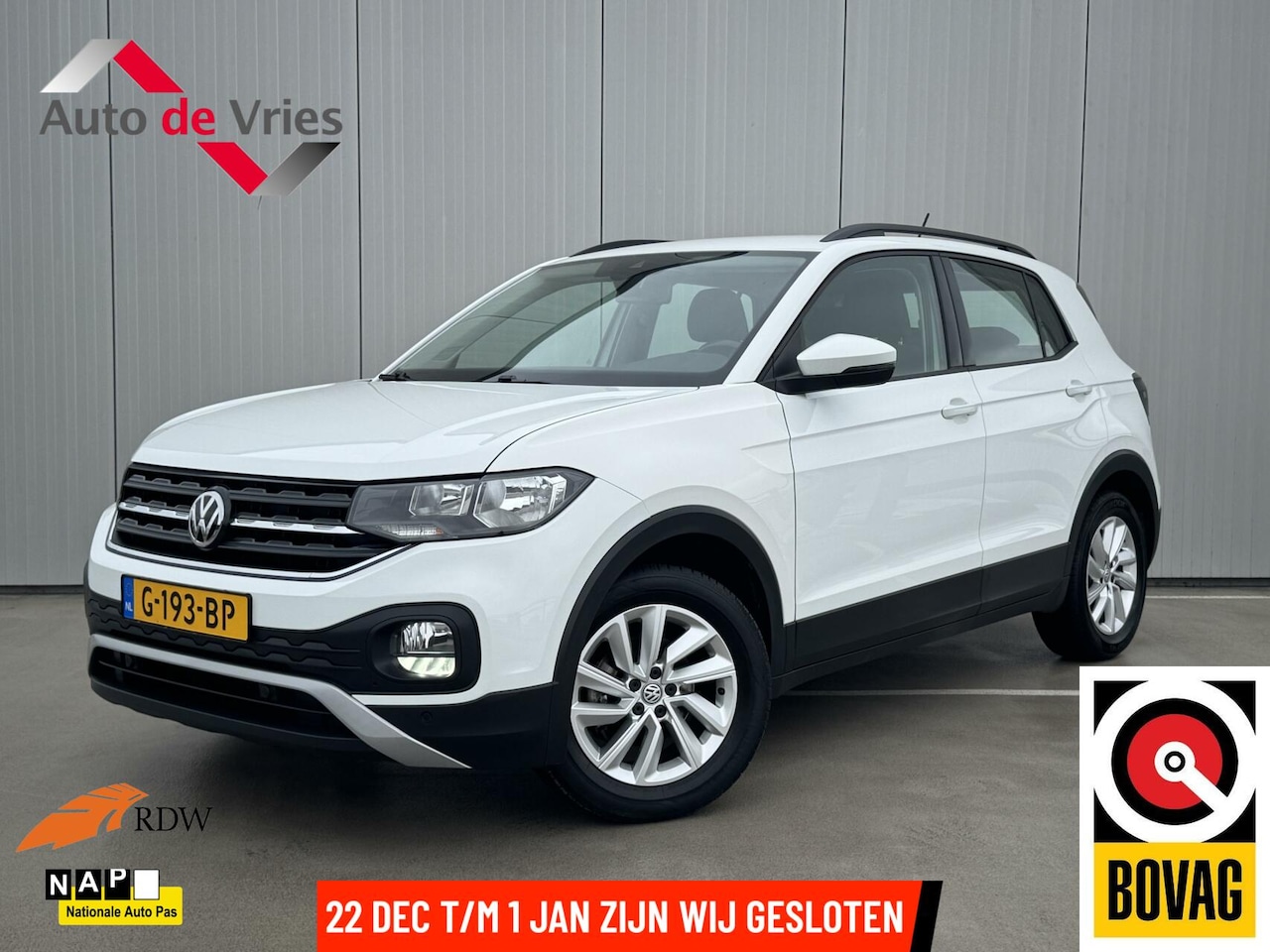 Volkswagen T-Cross - 1.0 TSI Life|Navi|Trekhaak|NL-Auto - AutoWereld.nl