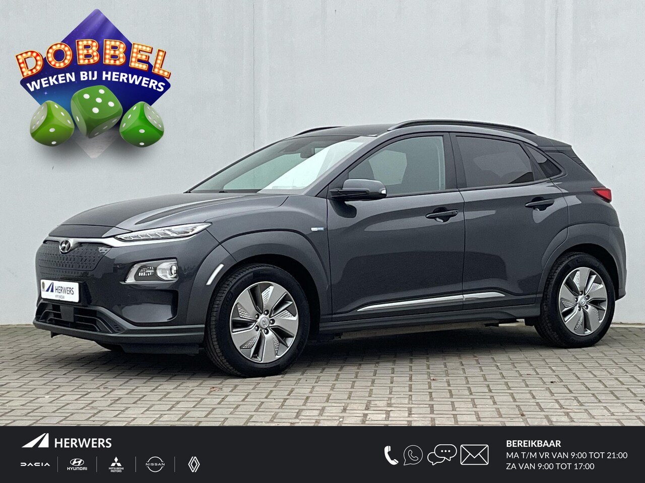 Hyundai Kona Electric - EV Fashion 64 kWh / 100% SoH / 3 Fase laden + CCS snelladen / Dealeronderhouden / Adaptiev - AutoWereld.nl