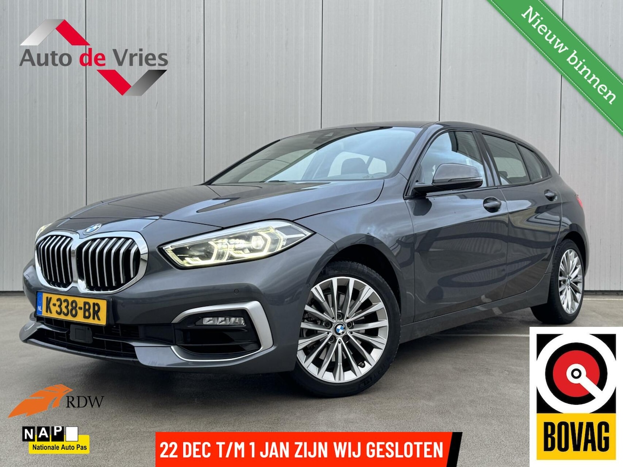 BMW 1-serie - 118i Executive Edition Luxury Line|Navi|NL-Auto - AutoWereld.nl