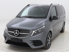 Mercedes-Benz V-klasse - 250d Lang Avantgarde AMG Dubbele Cabine Night pakket Elektrische schuifdeuren Leder zwart