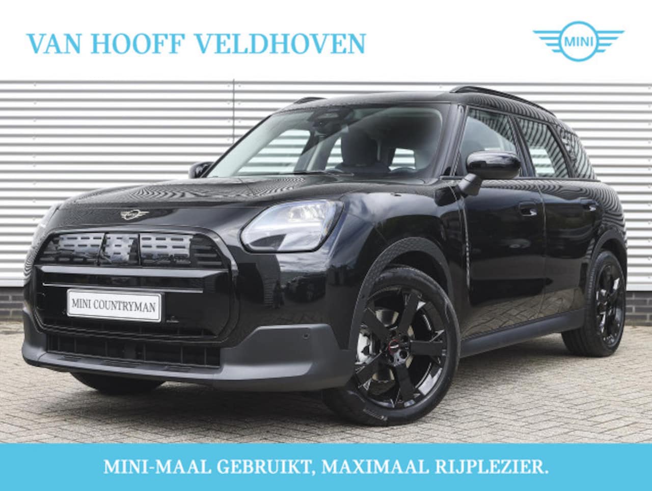 MINI Countryman - E / Classic / Pakket XS / 19" John Cooper Works Runway Spoke black - AutoWereld.nl