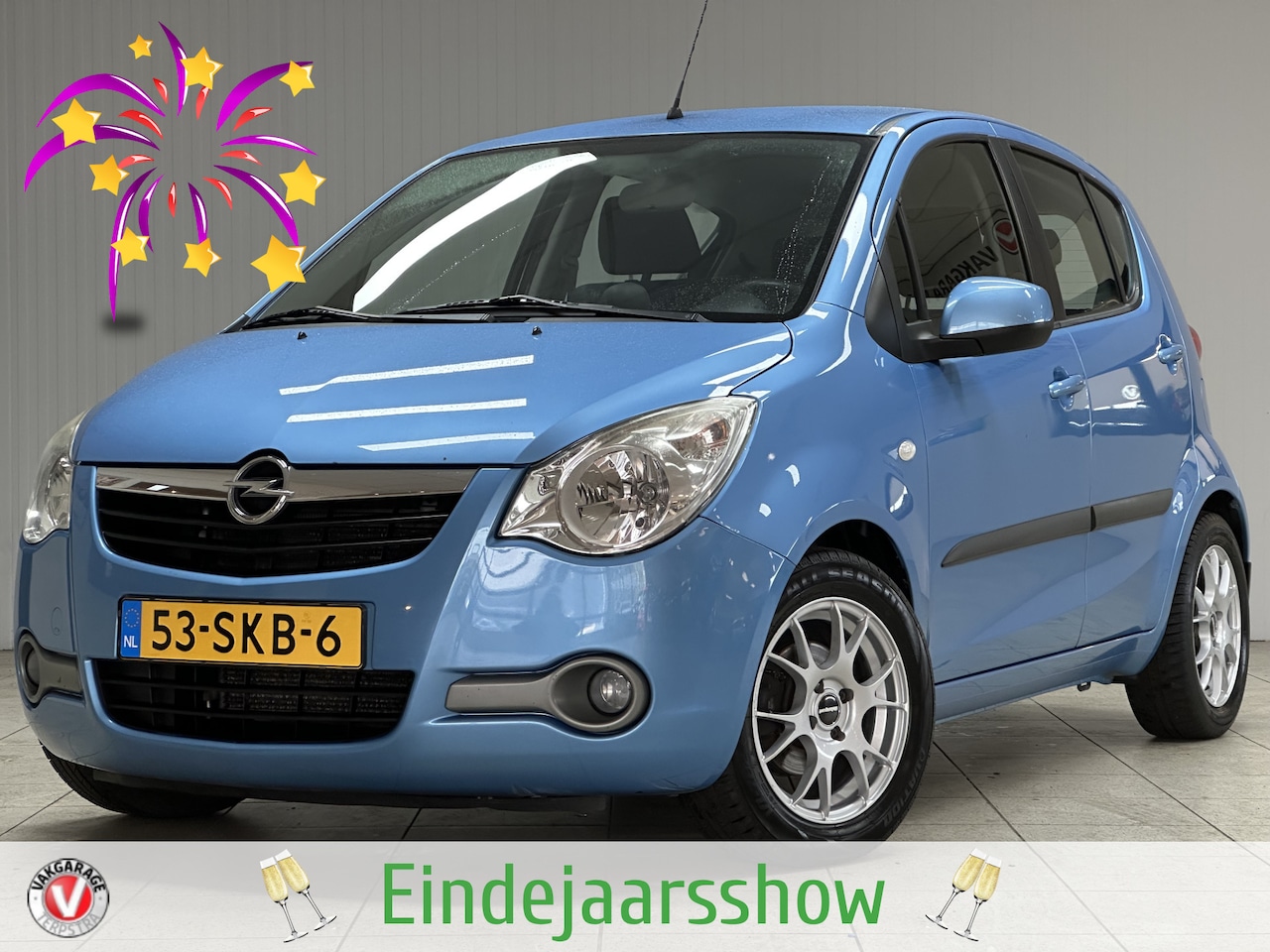 Opel Agila - 1.0 Edition/ Trekhaak/ 15'' LMV/ Airco/ Elek. pakket/ C.V. Afstand/ Radio-CD/ Deelbare ach - AutoWereld.nl