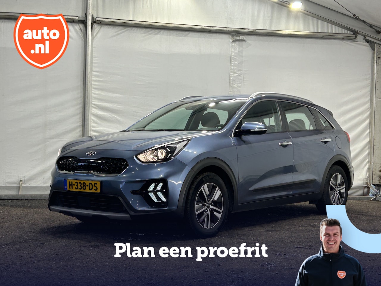 Kia Niro - 1.6 GDi Hybrid DynamicLine | Trekhaak | Camera | Carplay | Adapt Cruise Control | LED | 16 - AutoWereld.nl