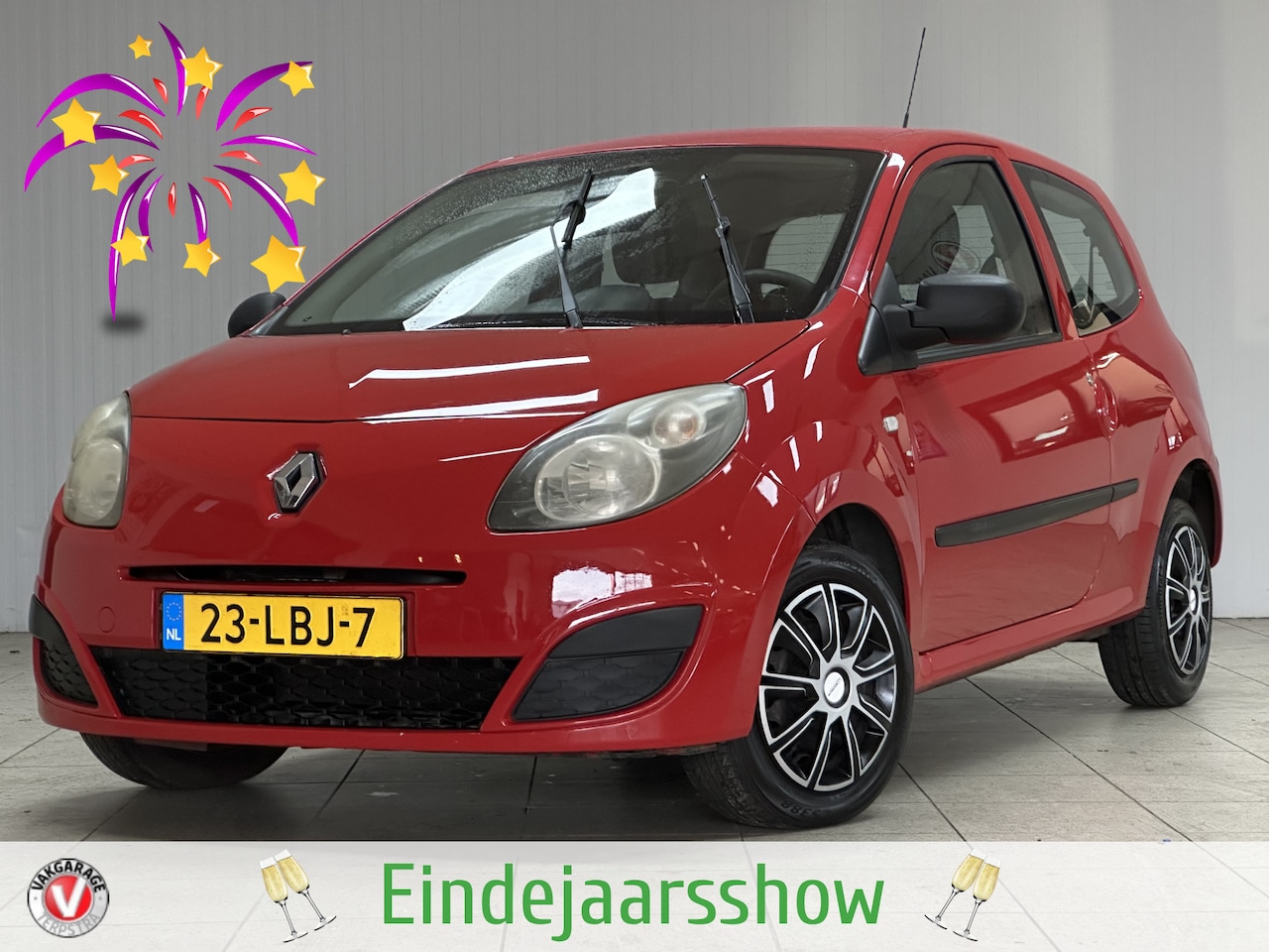 Renault Twingo - 1.2 Acces/ D-Riem verv: 177.000 KM!/ Stuurbekr./ Airbags/ Radio-CD AUX/ Elek. Ramen/ Isofi - AutoWereld.nl