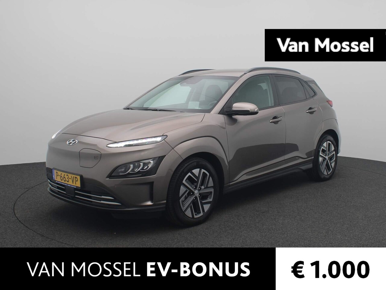 Hyundai Kona Electric - EV Premium 64 kWh | Head-Up | Keyless | Elekr.stoelen | KRELL Audio | Stoel-stuurwielverwa - AutoWereld.nl