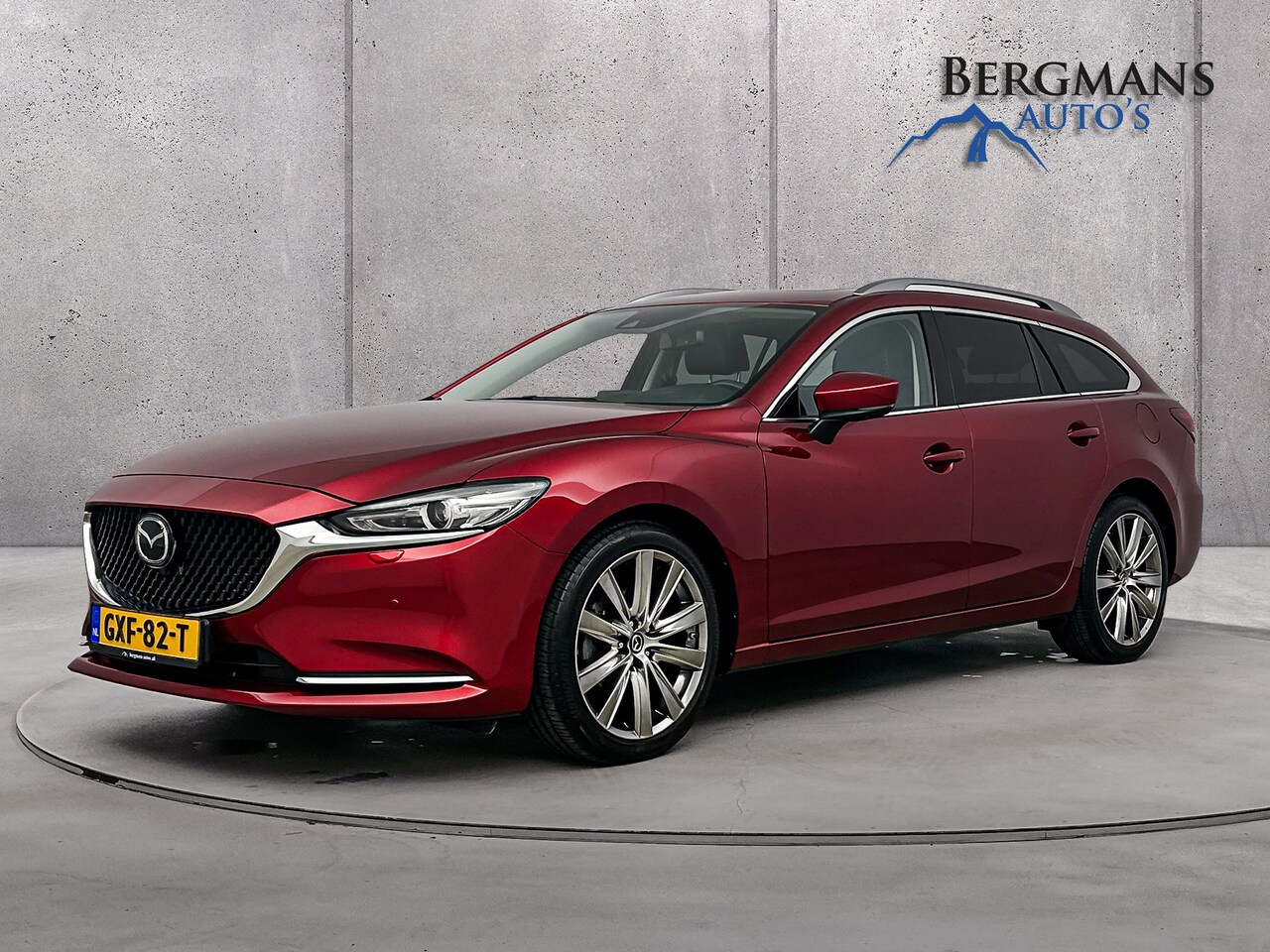 Mazda 6 Sportbreak - 2.5 SkyActiv-G 194 Signature // 1e EIGENAAR // TREKHAAK // ZONNEDAK // - AutoWereld.nl