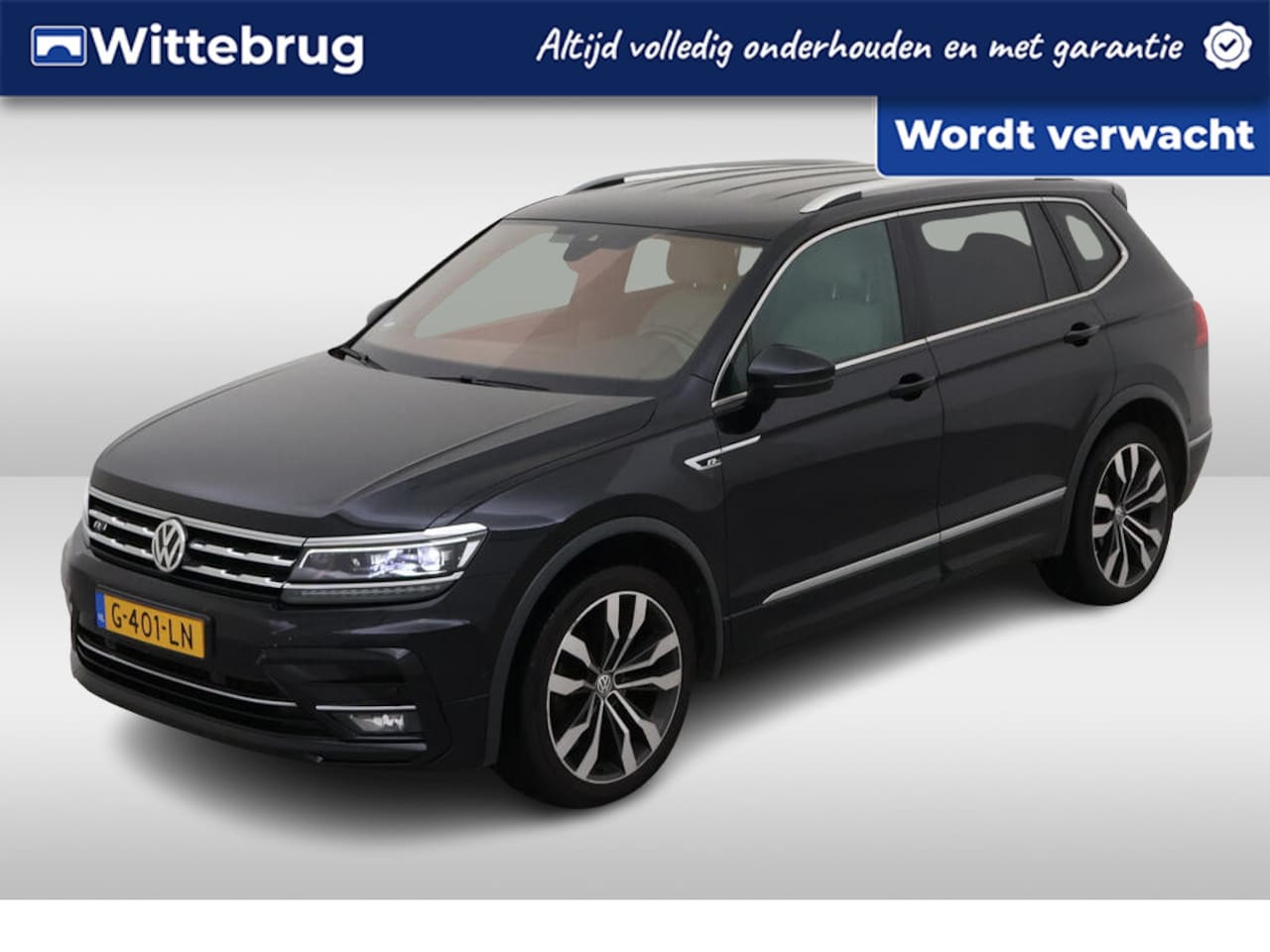 Volkswagen Tiguan Allspace - 1.5 TSI 150pk Highline Business R DSG Automaat Leder / Trekhaak / R-Line exterieur / El a- - AutoWereld.nl