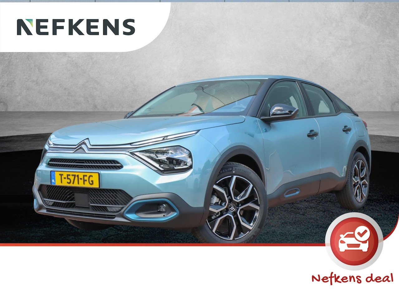 Citroën Ë-C4 - Feel 50 kWh 3 fase (RIJLKAAR!!/Camera/LMV/NAV./AppleCarPlay/Direct rijden!!) - AutoWereld.nl