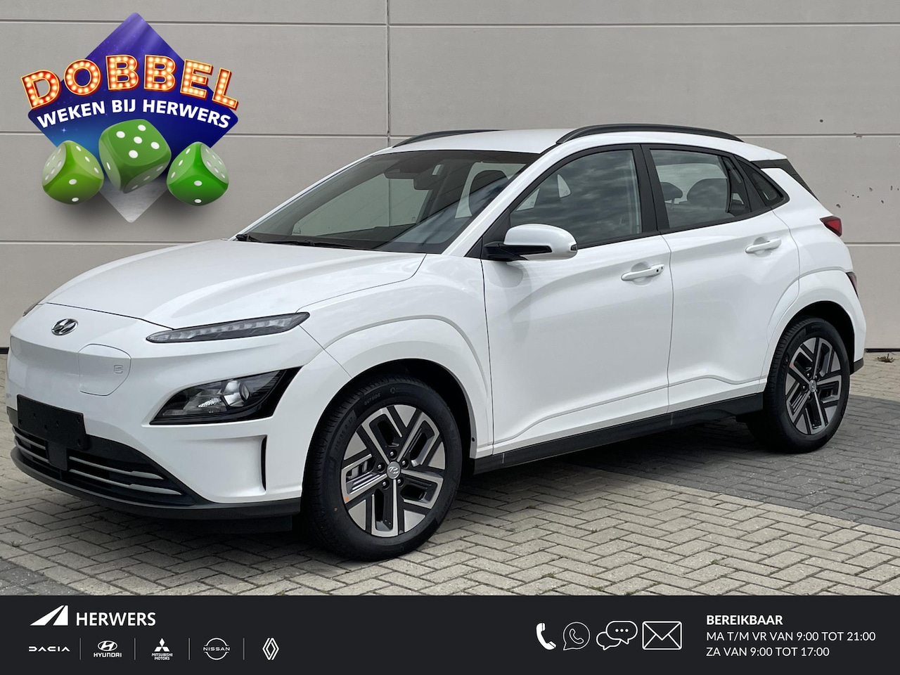 Hyundai Kona Electric - EV Fashion Automaat / WARMTEPOMP / ORIGINELE NL AUTO / NAVIGATIE / HUD DISPLAY - AutoWereld.nl