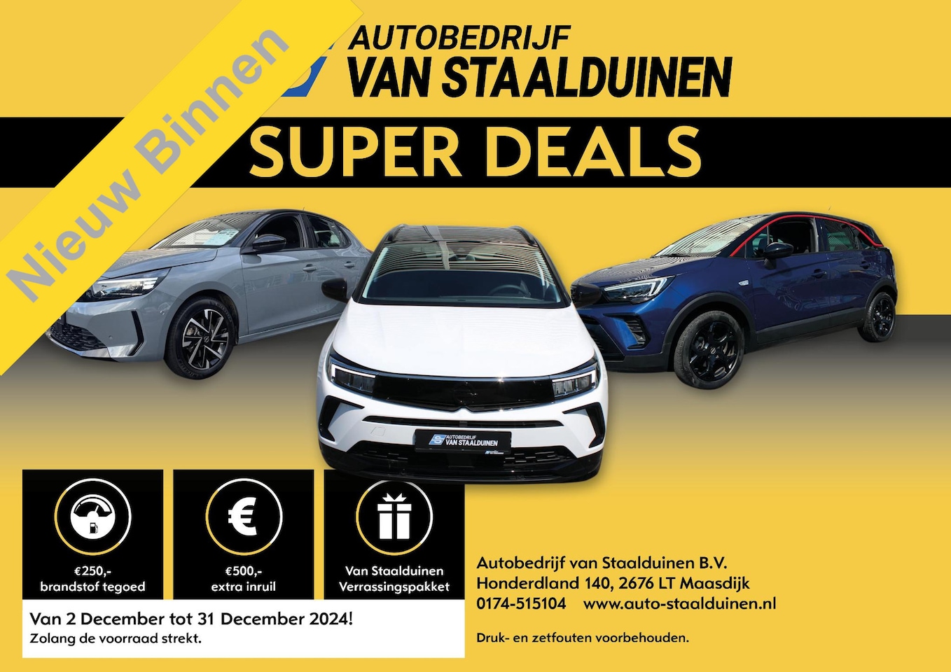 Opel Corsa - 1.0 Turbo Cosmo van Staalduinen SUPER DEALS - AutoWereld.nl