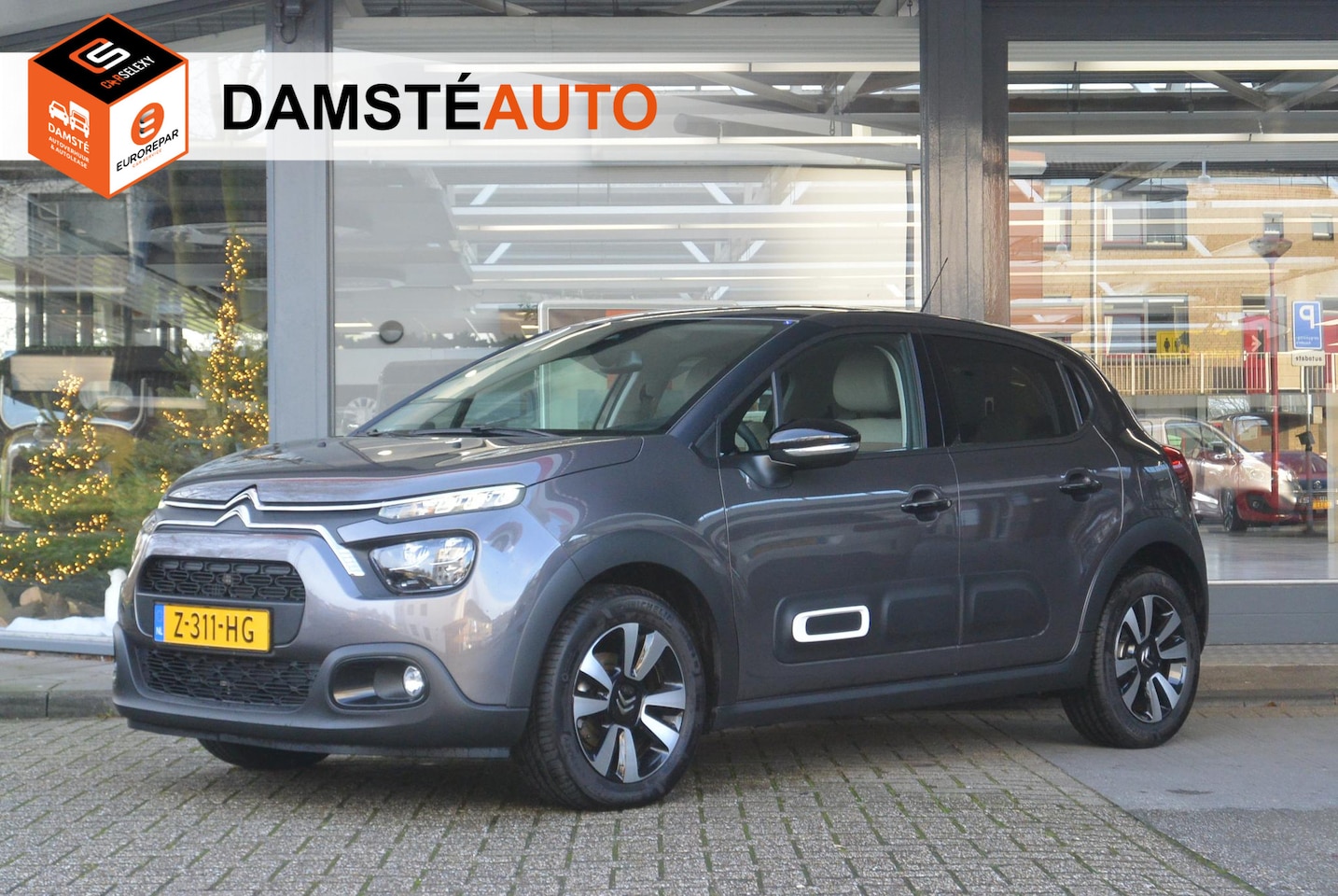 Citroën C3 - PureTech 110pk EAT6 Max │ Pack Techno Nav │ Ambiance Wood - AutoWereld.nl