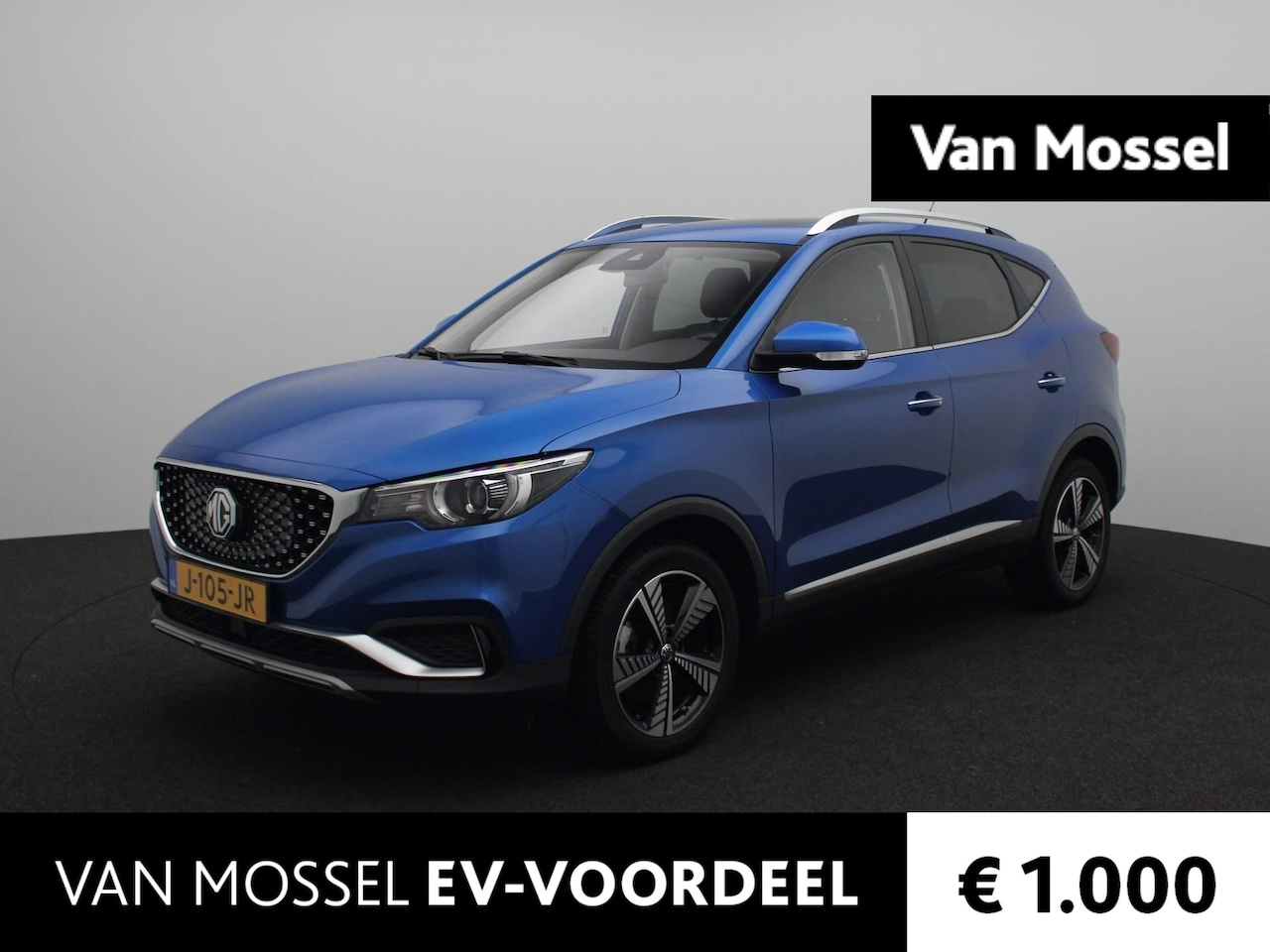 MG ZS - EV Luxury 45 kWh | Leder | Navi | Panoramadak | Camera | Apple CarPlay | Adaptive Cruise C - AutoWereld.nl