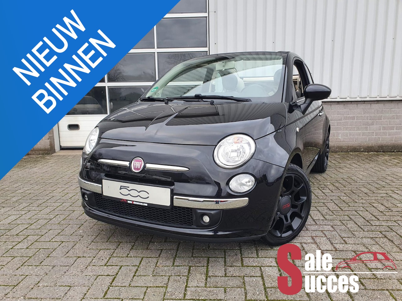 Fiat 500 C - 1.2 Lounge Weinig kilometers! - AutoWereld.nl