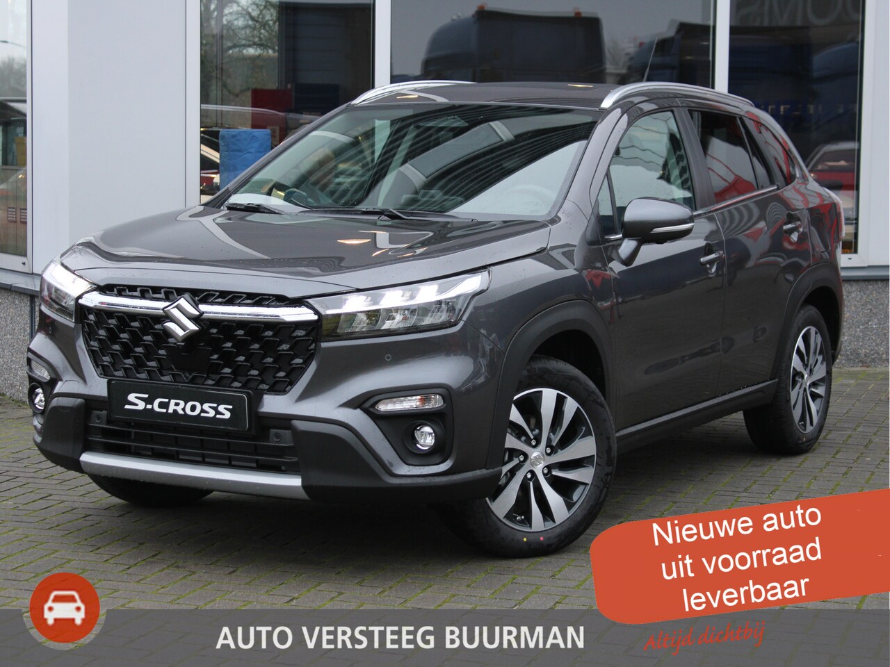 Suzuki S-Cross - 1.5 Hybrid Style Automaat Elektrisch Panoramadak, Rondomzicht Camera, Carplay/Android Auto - AutoWereld.nl