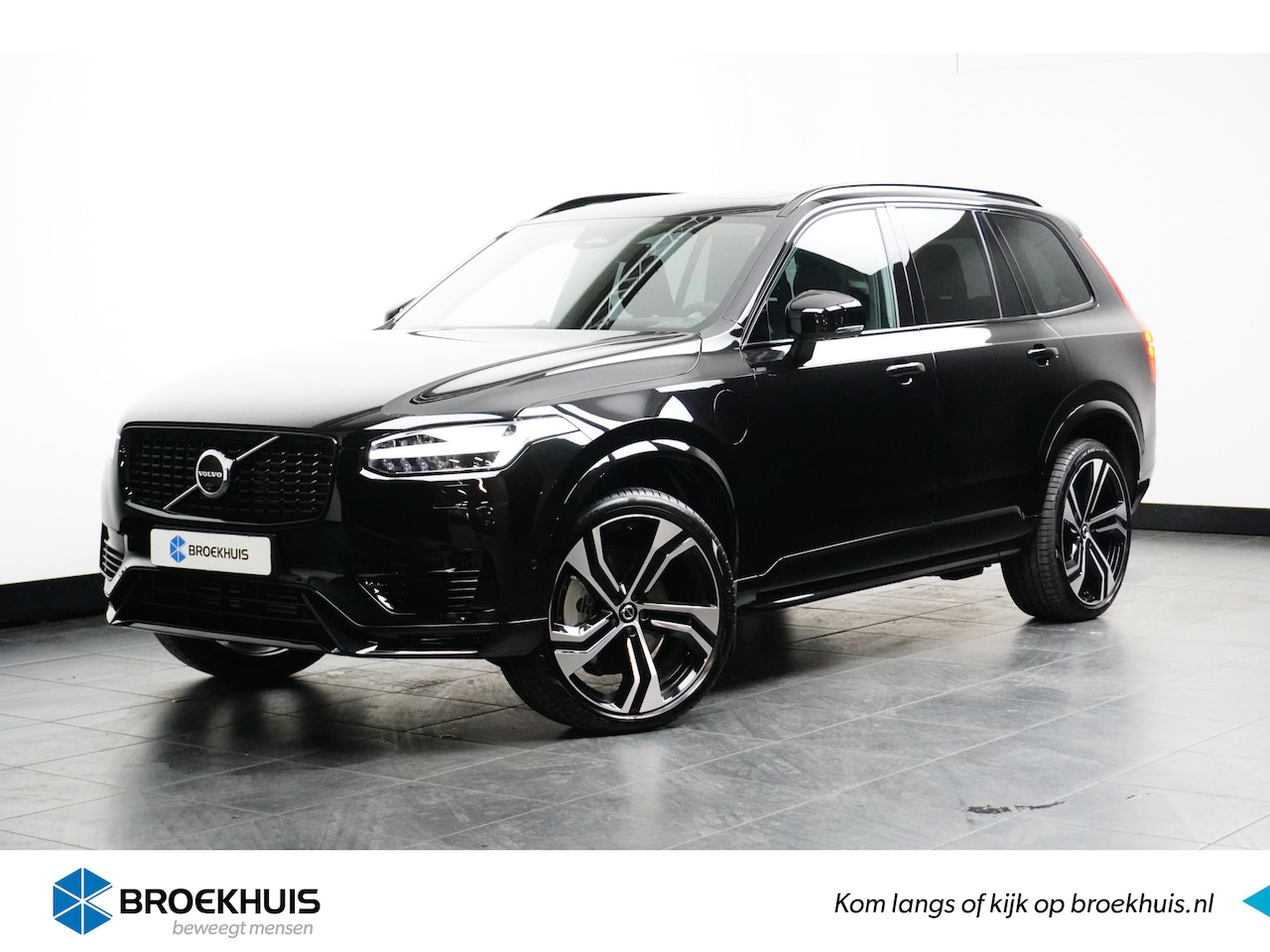 Volvo XC90 - T8 Recharge AWD 455pk Ultimate Dark | Luchtvering | Bowers&Wilkins | Trekhaak | 360 Camera - AutoWereld.nl