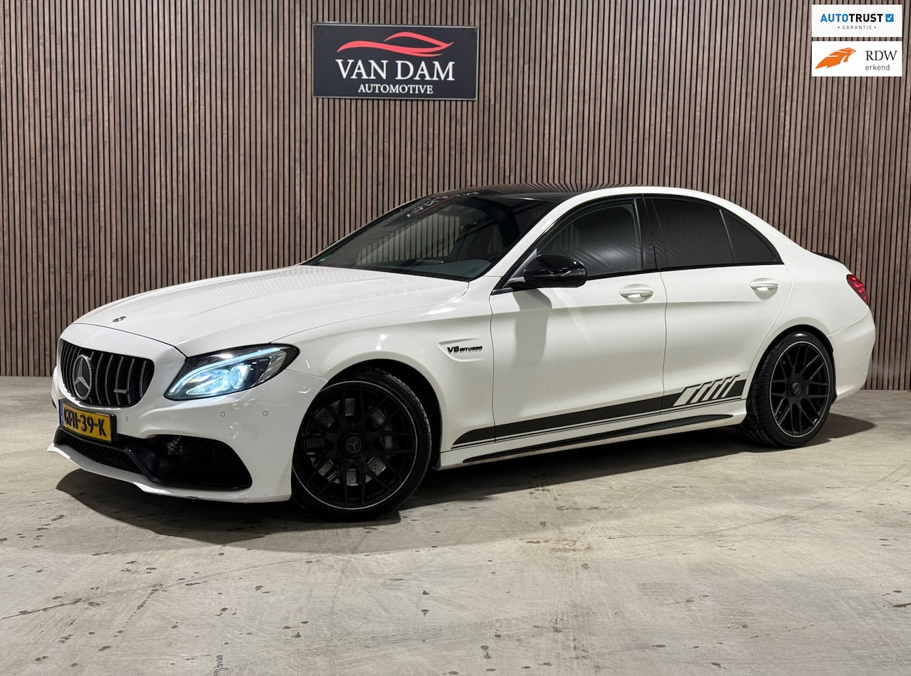 Mercedes-Benz C-klasse - AMG 63 2017 LED BURMESTER NAVI CRUISE - AutoWereld.nl