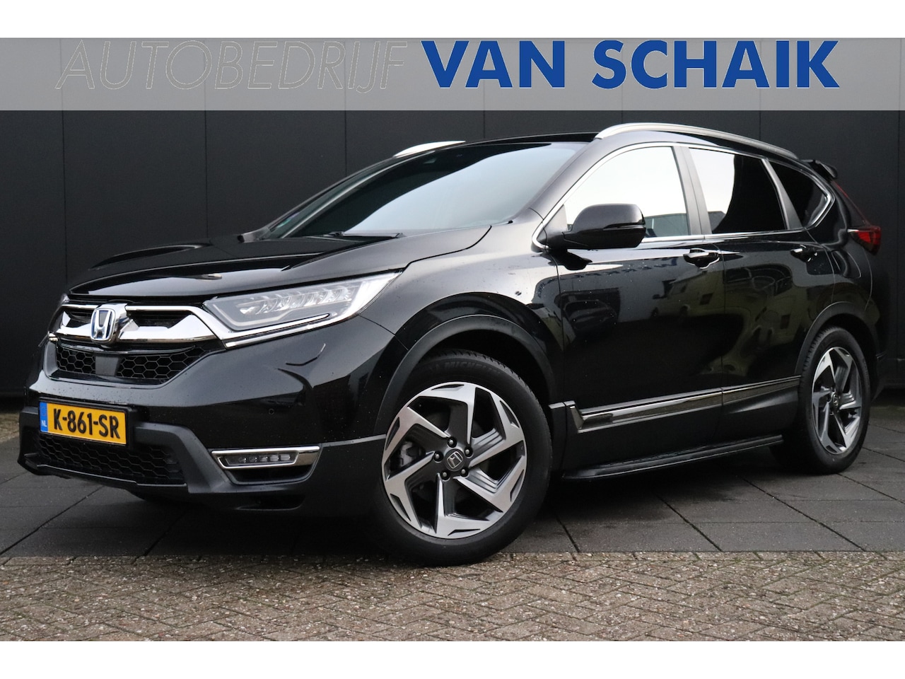 Honda CR-V - 2.0 Hybrid Elegance | LEDER | NAVI | TREKHAAK | CAMERA - AutoWereld.nl