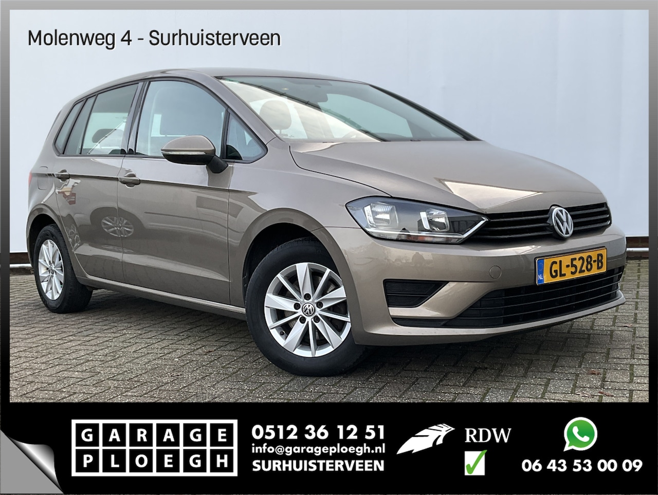 Volkswagen Golf Sportsvan - 1.2 TSI Hoogzitter Airco Trekhaak Cruise Parksens - AutoWereld.nl