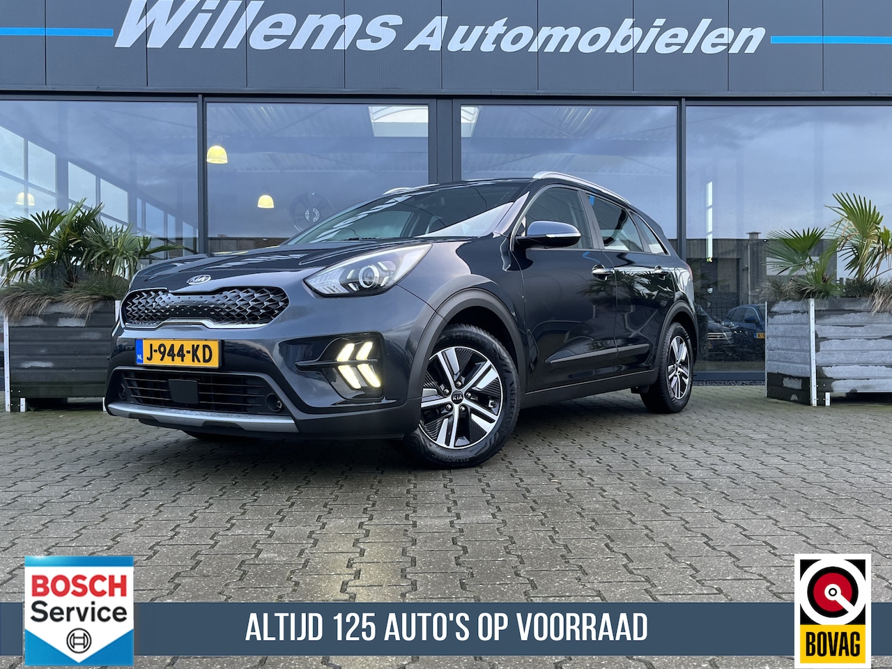 Kia Niro - 1.6 GDi Hybrid DynamicLine Camera, Adaptive Cruise Control & Trekhaak - AutoWereld.nl