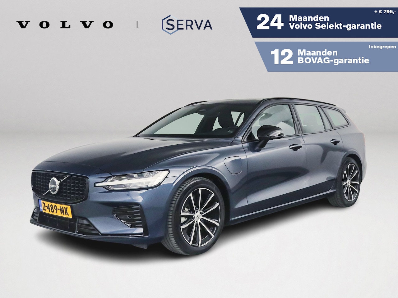 Volvo V60 - T6 Aut. Plug-in hybrid AWD Plus Dark | Panoramadak | 360º camera | Harman Kardon | Trekhaa - AutoWereld.nl