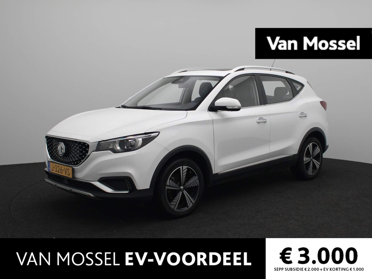 MG ZS - EV Luxury 45 kWh | Leder | Navi | Panoramadak | Camera | Apple CarPlay | Adaptive Cruise C - AutoWereld.nl