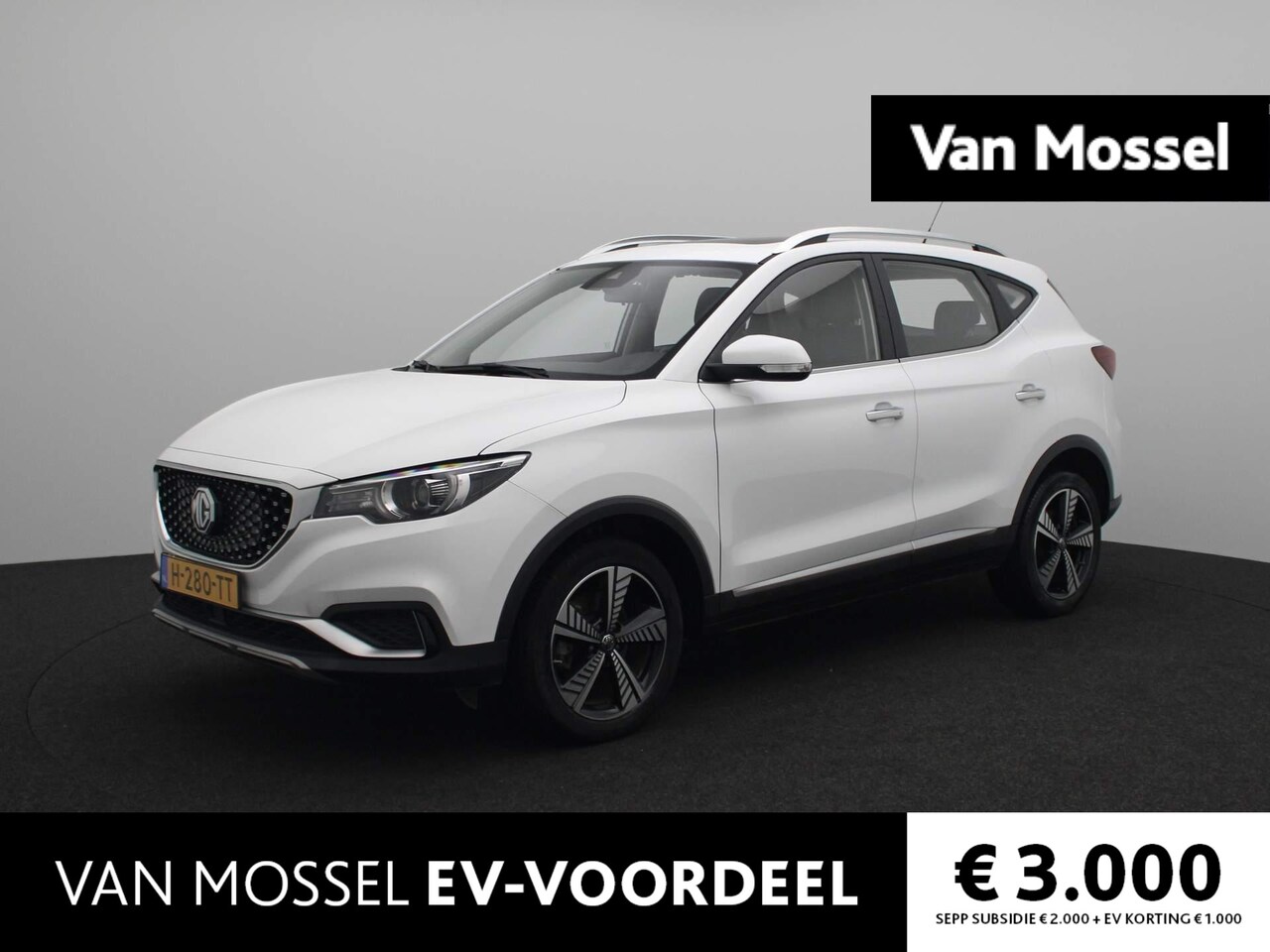 MG ZS - EV Luxury 45 kWh | Leder | Navi | Panoramadak | Camera | Apple CarPlay | Adaptive Cruise C - AutoWereld.nl