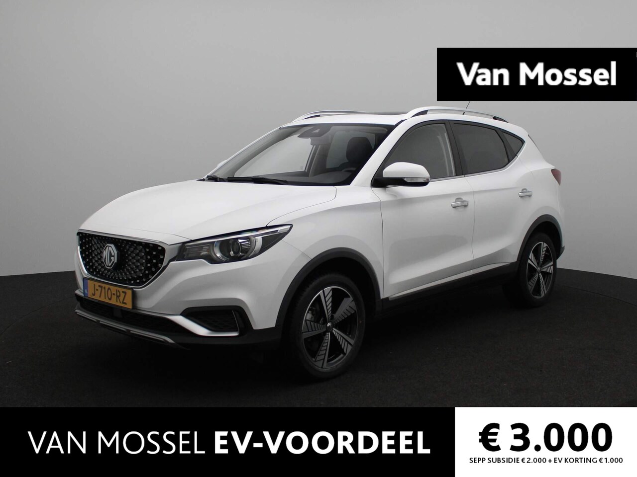 MG ZS - EV Luxury 45 kWh | Leder | Navi | Cam | Airco | PDC | LMV | - AutoWereld.nl