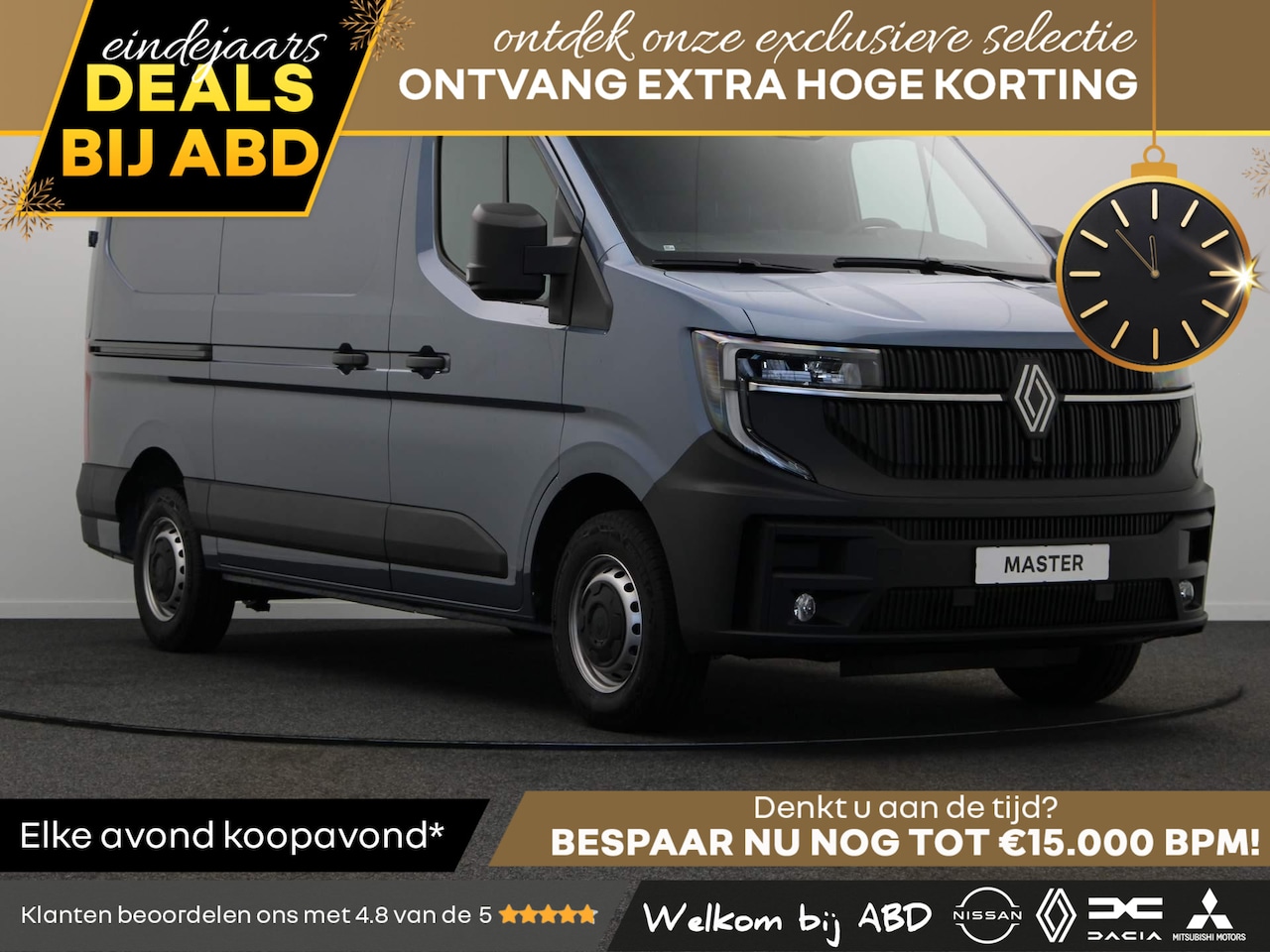 Renault Master - T35 2.0 dCi 150 L2H2 Advance | Laadruimtepakket | Parkeersensoren achter | Apple carplay | - AutoWereld.nl