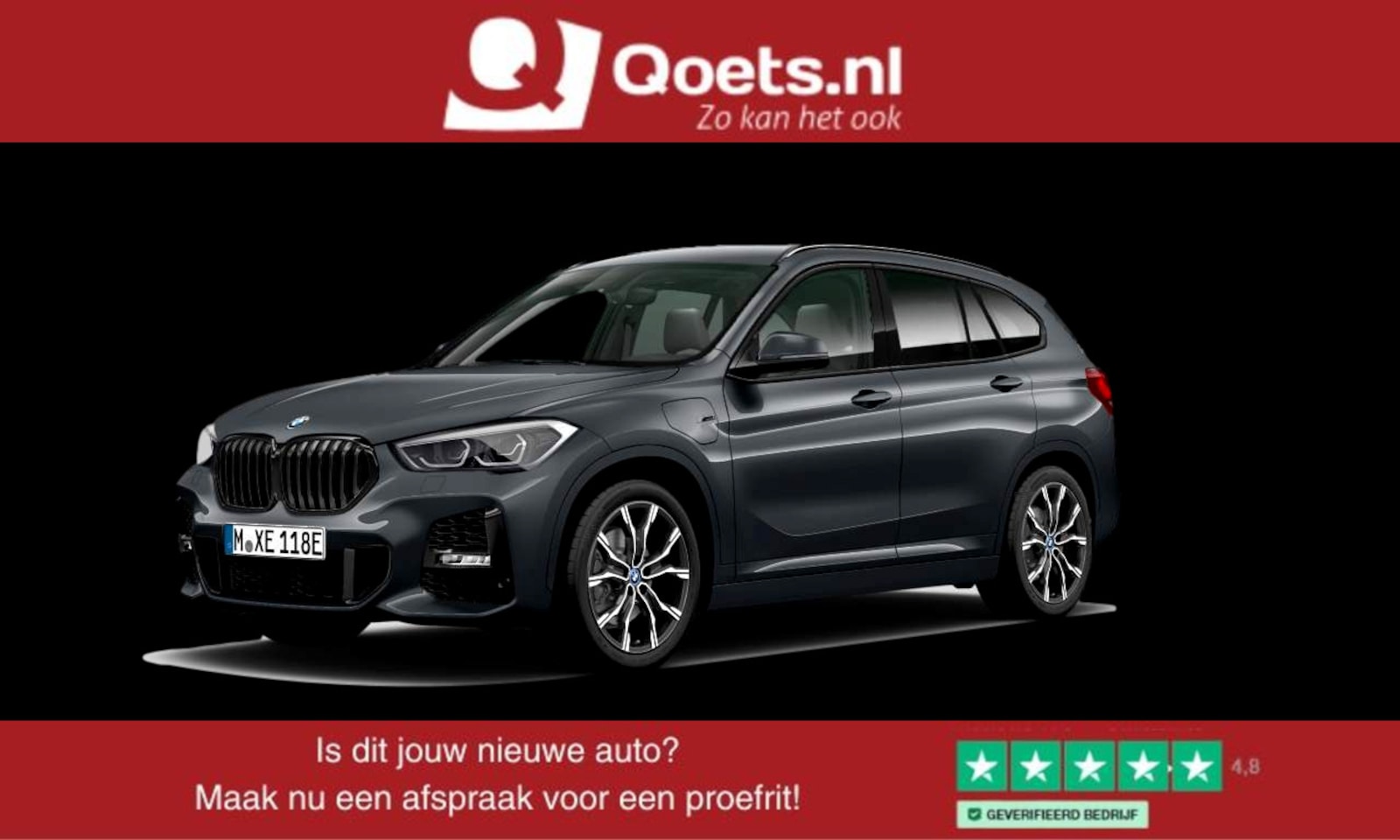 BMW X1 - xDrive25e Executive M Sport - Elektrische Achterklep - Cruise Control - Elektrisch Verwarm - AutoWereld.nl