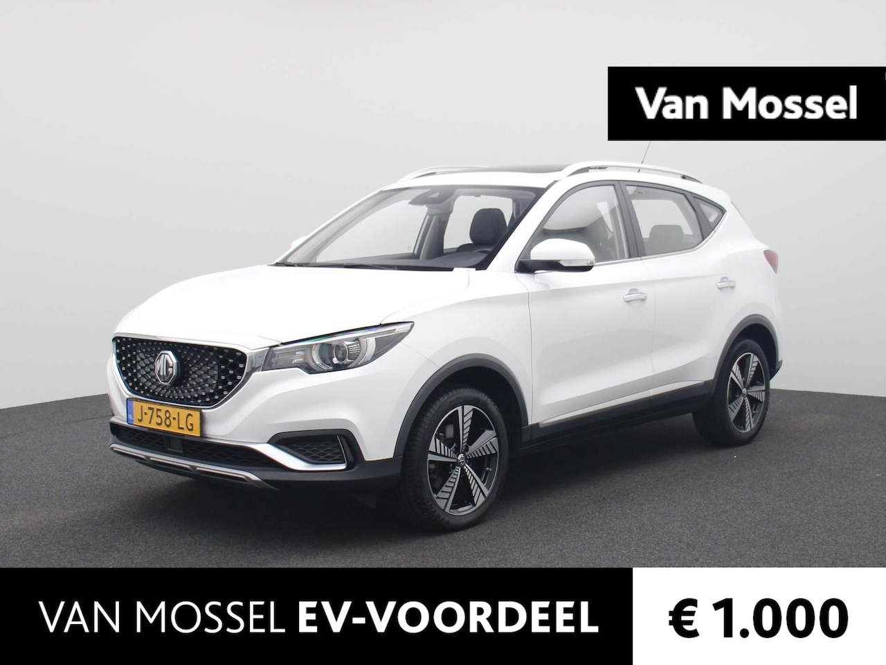 MG ZS - EV Luxury 45 kWh | Leder | Navi | Panoramadak | Camera | Apple CarPlay | Adaptive Cruise C - AutoWereld.nl