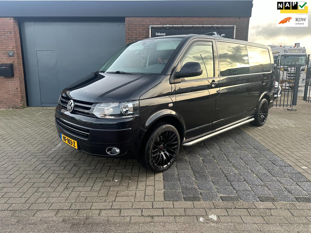 Volkswagen Transporter - 2.0 TDI L2H1 DC Comfortline 1E Eigenaar - AutoWereld.nl