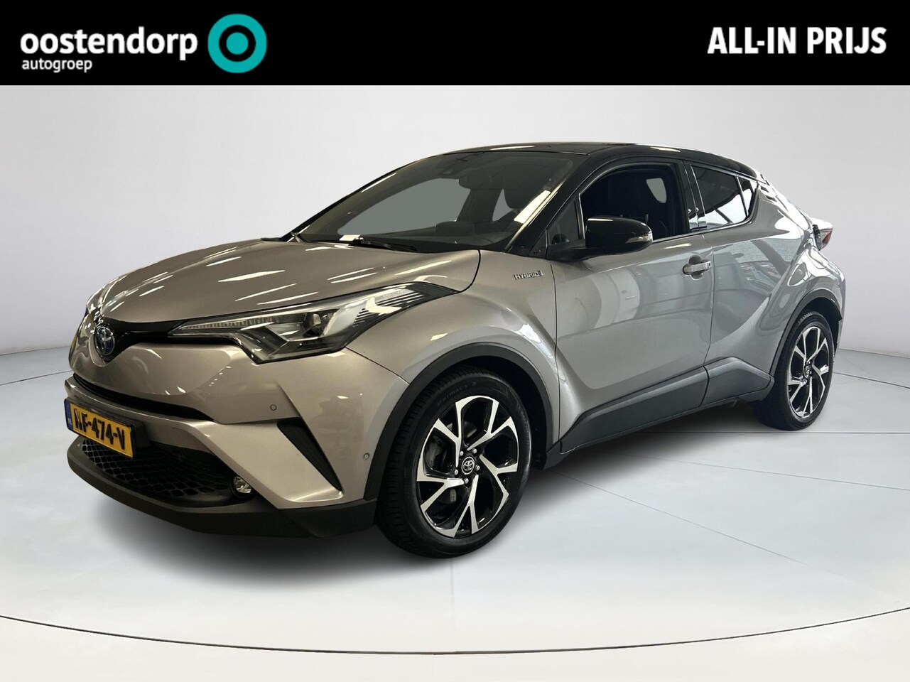 Toyota C-HR - 1.8 Hybrid Bi-Tone Plus 1.8 Hybrid Bi-Tone Plus (Navigatie - Parkassist) - AutoWereld.nl