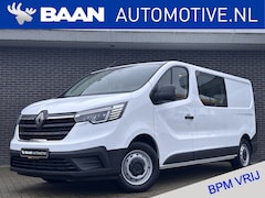 Renault Trafic - 2.0 Blue dCi 130 T29 L2H1 Advance DC | Houten vloer | Zijwandbekleding laadruimte | Trekha