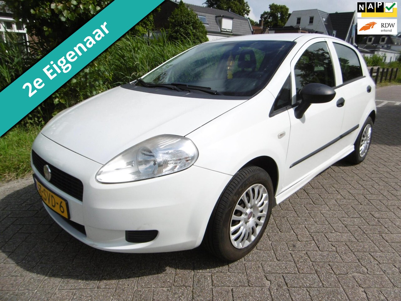 Fiat Grande Punto - 1.2 Actual 5-deurs 123.000km NAP 2e eig Zuinig APK Juli 2025 - AutoWereld.nl