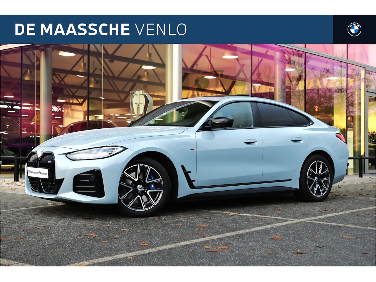 BMW i4 - M50 / BMW M 50 Jahre uitvoering / Schuif-kanteldak / M Adaptief onderstel / Live Cockpit P - AutoWereld.nl