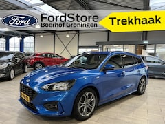 Ford Focus Wagon - EcoBoost Hybrid 125 pk ST Line | Trekhaak | Camera | LED | Navi | Clima | Cruise | Keyless