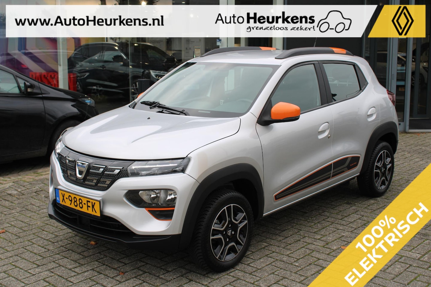 Dacia Spring - Expression 27 kWh Orange Pack - AutoWereld.nl