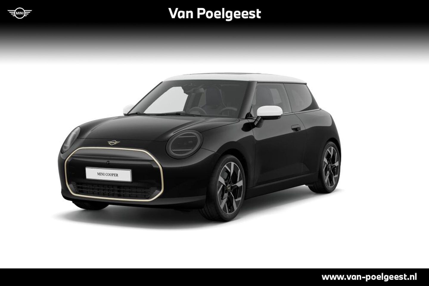 MINI Mini-Electric - Cooper 3-deurs Cooper E Favoured L 40.7 kWh | Pakket L | Dak en spiegelkappen in wit - AutoWereld.nl