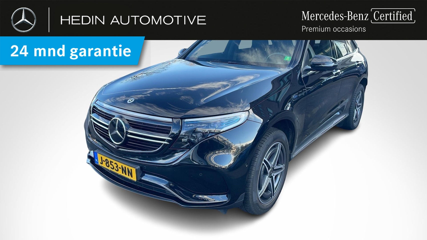 Mercedes-Benz EQC - EQC 400 4MATIC AMG Line | Schuifdak | Distronic | Burmester Audio | Multibeam LED | Sfeerv - AutoWereld.nl