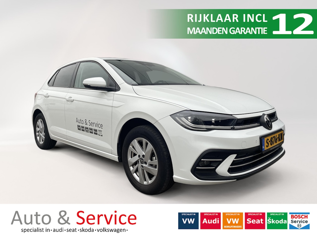 Volkswagen Polo - 1.0 TSI Style - ACC - Clima - IQ.Light - - AutoWereld.nl